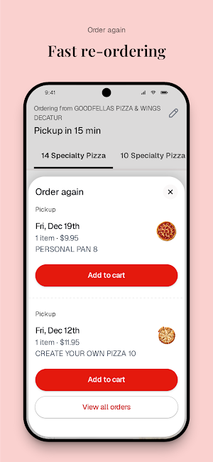 Goodfellas Pizza Decatur Screenshot 3