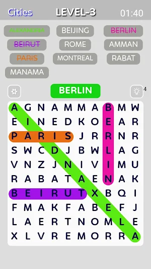 Word Search - Wordscapes game! Screenshot 2