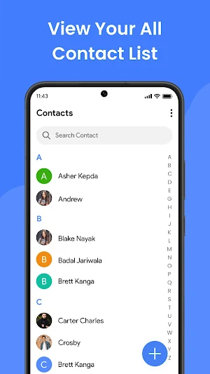 Contacts Screenshot 0