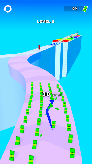 Colorful Snake: Match Color Screenshot 2