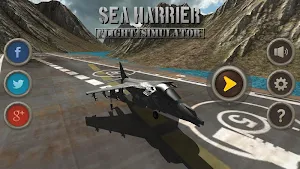 Sea Harrier Flight Simulator Screenshot 0