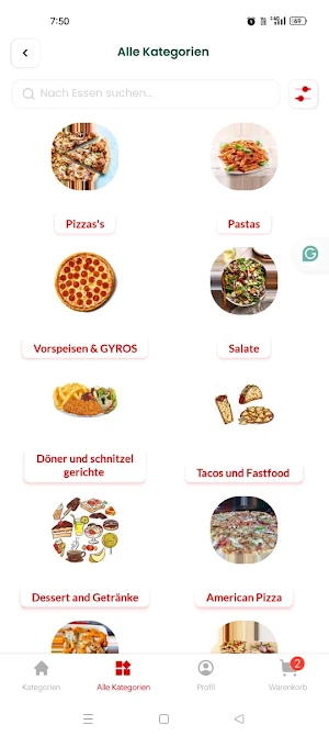 JB Pizza Screenshot 2