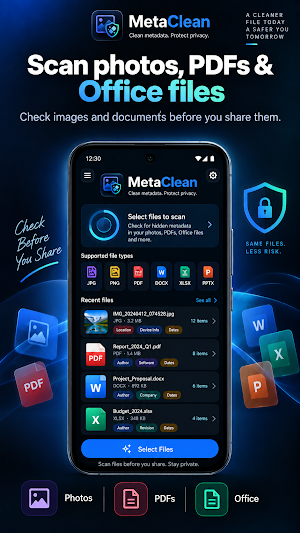 MetaClean: Metadata Cleaner Screenshot 1