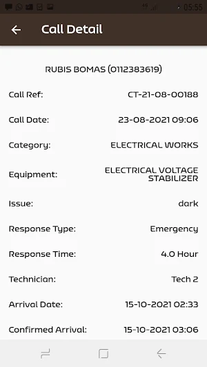 Sahara Contractor App Screenshot 3