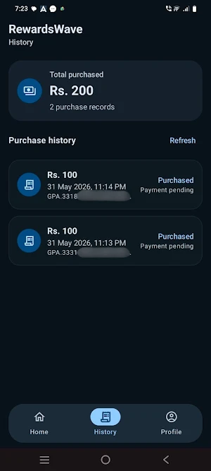 Rewardswave Screenshot 1