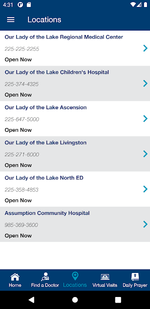 OurHealth - FMOLHS Screenshot 2