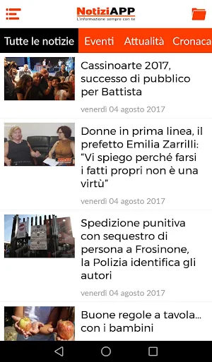 NotiziApp Screenshot 3