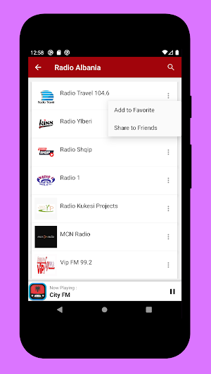 Radio Albania FM: Radio Online Screenshot 1