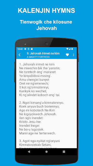Tienwogik che Kilosune Jehovah Screenshot 1