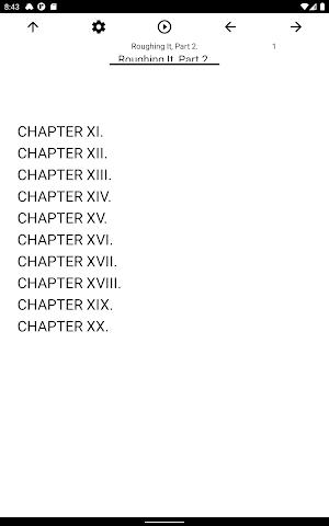 Book, Roughing It, Part 2. Screenshot 2