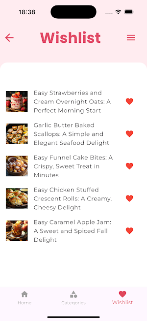 Eatable: Homemade Recipes Screenshot 3