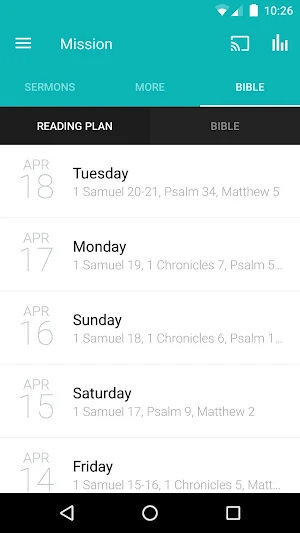 Mission Church App Screenshot 2