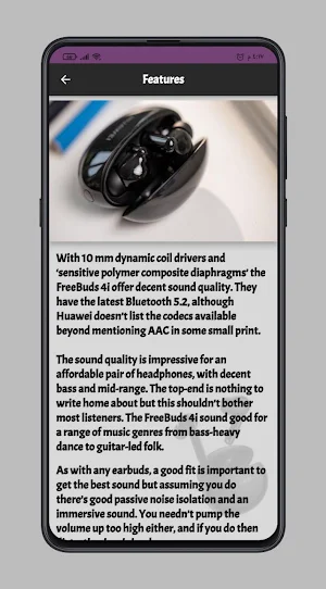 HUAWEI FreeBuds 4i Guide Screenshot 2