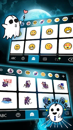 Maskman Parallax Keyboard Background Screenshot 3