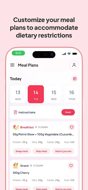 DietBloom Screenshot 2