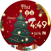 Christmas Tree Watch Face