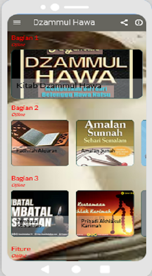 Kitab Dzammul Hawa Screenshot 1