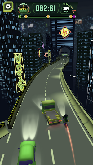 Go Ninja Moto Race Screenshot 2