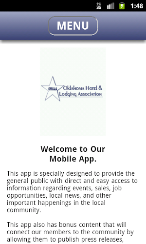 OK Hotel and Lodging Assoc. Screenshot 0