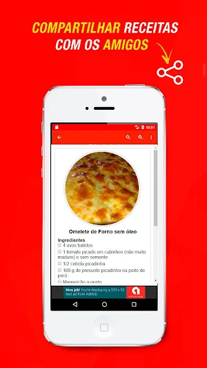 Receitas de Omelete Screenshot 0