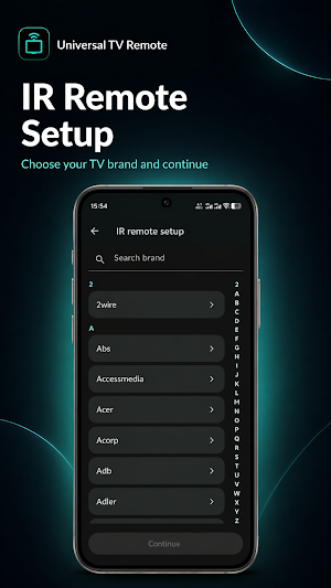 Universal TV Remote Control Screenshot 3