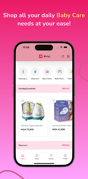 Binky Box: Baby Care & Grocery Screenshot 1