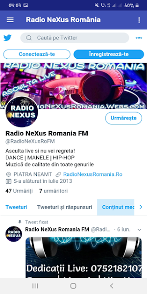 Radio NeXus România FM Screenshot 3