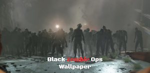 Black Zombie Ops Wallpapers Screenshot 1