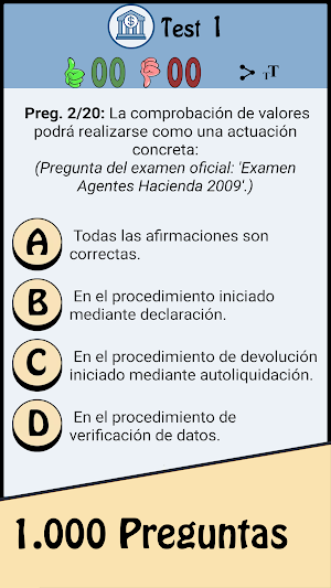 TestOpos Hacienda Pública Screenshot 2