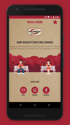 Recovery Sports Grill Rewards Screenshot 2