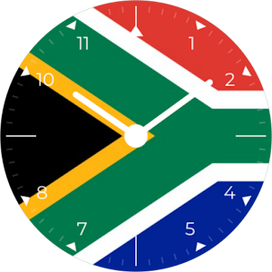South Africa Analog Watch Face Screenshot 0