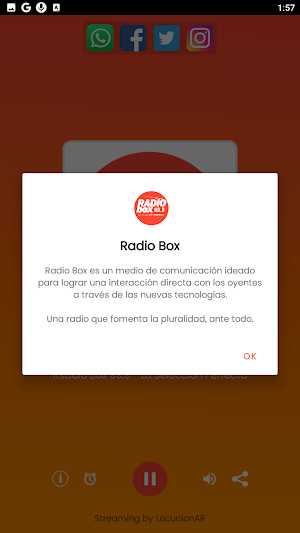 Radio Box 99.9 Screenshot 2
