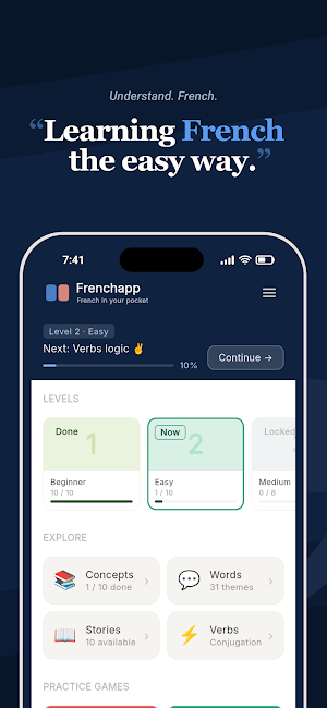 Frenchapp: Understand French Screenshot 0