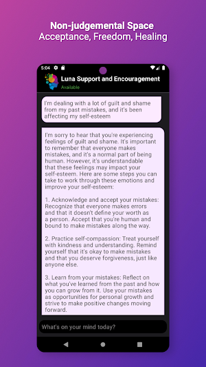 Zen Talk Private Life Coach Screenshot 3