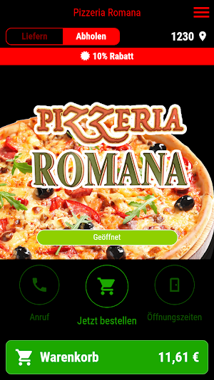 Pizzeria Romana Screenshot 0