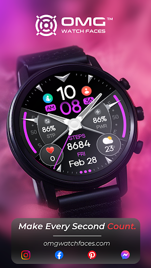 OMG 342 - Hybrid Watch Face Screenshot 3