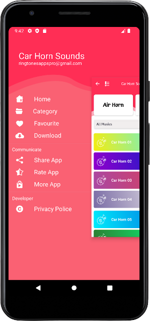 Car Horn Sounds Screenshot 2