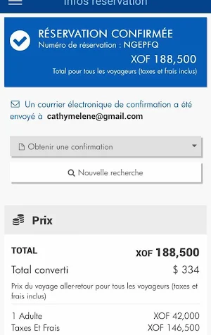 Air Cote d'Ivoire Screenshot 3
