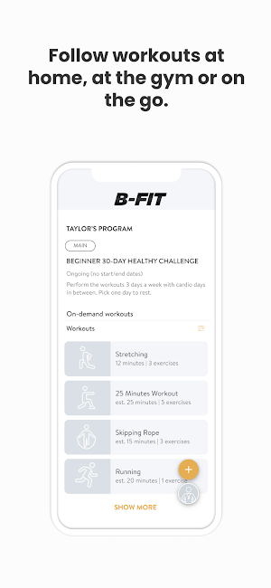 BFit With Brandon Fitness Screenshot 2