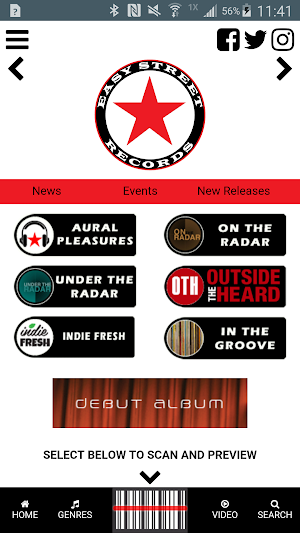 Easy Street Records Screenshot 1