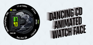 Animated CD Swing Watch Face Screenshot 0