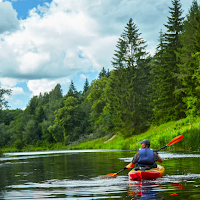 Kayaking Wallpaper