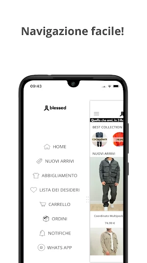 Blessed Shop Online Screenshot 3