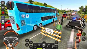 City Bus Simulator Car Driving Screenshot 1