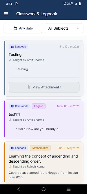 Hello Kidz School Parent Screenshot 3