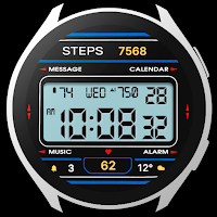 Retro watch face