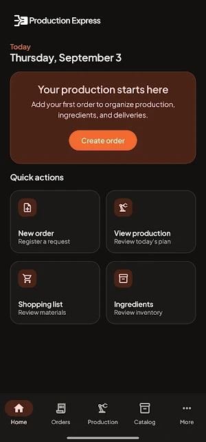 Production Express Screenshot 1
