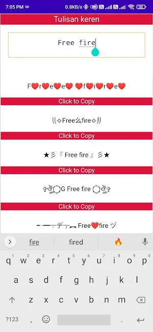 Tulisan Keren Screenshot 1