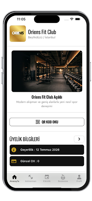 Oriens Fit Club Screenshot 0