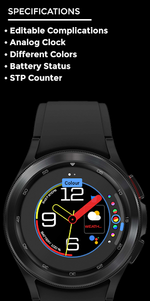 night 33 - watch face Screenshot 3